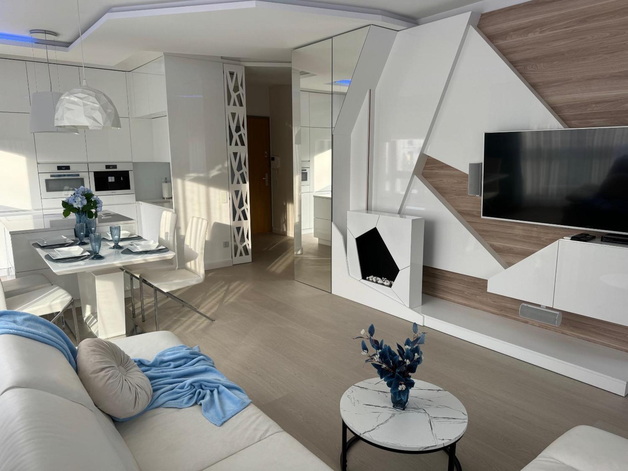 Blue Seaside Apartment Gdańsk Eksteriør billede